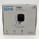 Amazon Blink Mini Camera Indoor, Wired - New, Open Box