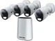 Night Owl - 8-Channel, 4-Camera Indoor/Outdoor Plug-In Wi-Fi IP 4K 64GB Secur...