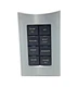 Crestron CNX-B8B Keypad, 8-Buttons (Black) w/ 1-Gang Stainless Steel Faceplate