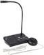 Dual-Way Talk Through Window Glass Counter Intercom For Station Office Bank BEST