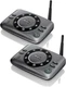 Wuloo Hands-Free Wireless Intercom System - S600-P2 - Pack of 2 - Black