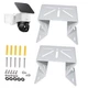 Corner Camera Mount Compatible with eufy SoloCam S340/E30/E42,eufy 4G LTE White