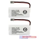 Kastar 2.4V 650mAh Battery for Radio Shack 23-596 23596 23-931 23931 43-221
