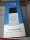 Ring Battery Smart Doorbell  Satin Nickel Brand New Sealed