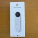 Google Nest Doorbell Battery Snow GA01318-US - Open box