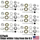 (6) NIB Trailer Wheel Bearings Kits 25580 15123 10-36 for 6000/7000# Axle