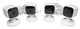 Blink Mini Indoor Plug-In HD Smart Security Camera  4 Pack Missing 1 Power Brick