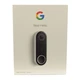 GOOGLE NEST Black HELLO VIDEO DOORBELL Wired NC5100US NEW SEALED