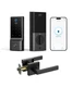 Smart Lock Front Door Lever Fingerprint Keypad Wi Fi App Control IP53 eufy