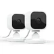 Blink Mini Compact Indoor Plug-in HD Smart security Camera 1080p Night Vision Mo