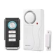 HENDUN Wireless Remote Door Alarm When Opened, Windows Open 1 pack, black 