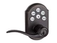 Kwikset 912 SmartCode Electronic Tustin Lever, Venetian Bronze 912TNL TRL ZW 11P