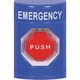 Safety Technology International Ss2402em-En Emergency Push Button, Blue, Spdt