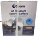 Swann SWIFI-4KFLOCAM-US Outdoor Floodlight 4K Security Surveillance Camera - NEW