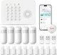 PGST Smart Home Alarm System 20-Piece DIY Wireless Security Kit w/ App - NIB