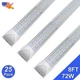 Led Shop Lights 25 Pack 8Ft 72W 6500K Plug and Play 9000Lm T8 Garage Led Lights