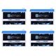 Mighty Max 12V 12Ah Lithium Battery Compatible with Altronix AL300ULXD - 4 Pack