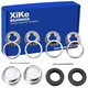 XiKe 2 Set Fits for 25mm Axles Trailer Wheel Hub Bearings Kit, 30205 Bearings TC