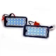 2Pcs/Set LED License Plate Lamp Light for FIAT 500 500C 2009-2015 Car Styling