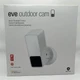 Eve Outdoor Cam White Edition Secure floodlight camera with Apple Home Kit NEW