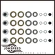 For 5200-7000lb. Axles Boat Trailer Hub Wheel Bearing Kit 4 Sets 25580 14125A