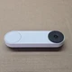 Google Nest GWX3T WiFi Smart Video Doorbell - Battery - Snow (DOORBELL ONLY) A+