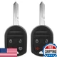 Npauto 2Pcs Key Fob Replacement Fits For 2003-2017 Ford Expedition Mustang