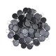 Getmorv 100PCS 125KHz RFID Key Fob Contactless 100 Count (Pack of 1), Black 