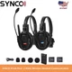 SYNCO XTALK XPRO2 Wireless Intercom Headset System 2.4GHz Communication Headsets