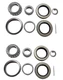 (Sets of 2) WESTERNPRIME Trailer Hub Wheel Bearing Kit 25580 LM67048 with 