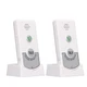 Intercoms Wireless For Home 2 Way Talk Doorbell Voice Intercom, Walkie White 