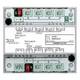 Aiphone JP-8Z Distribution Adaptor 4-7/8" CAT-5e/6 7 Sub Stations Connection