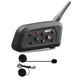 EJEAS V6 Motorcycle Bluetooth Headset, 2 Riders Motorcycle Intercom Helmet Co...
