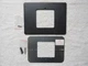 RETRO-5RHB Black Horizontal metal + plastic cover plate Intercom IST IntraSonic