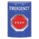 SAFETY TECHNOLOGY INTERNATIONAL SS2405EM-EN Emergency Push Button,Blue,Red Butto