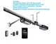 Sommer 2060 PRO+ 7' Foot Rail 3/4 HP Garage Door Opener Remote/Safety Sensors