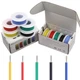 Striveday 26 AWG Flexible Silicone Wire Electric Wire 26 Gauge Coper Hook Up