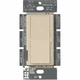 Lutron DVSCFSQ-F-ST Diva 1.5 A 3-Way/Single Pole 3-Speed Fan Control, Stone