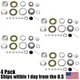 (4) NIB Trailer Wheel Bearings Kits 25580 15123 10-36 for 6000/7000# Axle