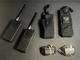 Realistic 2-channel VHF FM Transceivers w/Chargers and Eagle Industries Pouches