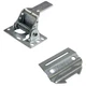 Garage Door Automatic Latch Striker Spring Latch Lock KIT for Garage Door Lock