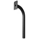 LUKYER FM100 Keypad Mounting Post，Compatible with Mighty Mule Digital Black 