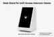 Ubiquiti Unifi Access UA Intercom Viewer Desk Table Stand Mount for UA Viewer