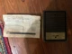 Vintage NuTone IS-65 Radio Intercom Door Speaker Walnut & Gold Finish NOS