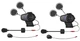 SENA 10S Dual Pack Bluetooth 4.1 Headset and Intercom (10S-02D-)