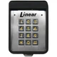 Linear Ak11 Linak11 Exterior Digital Keypad, Black/Silver