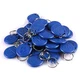 D-FLIFE 100pcs 125KHz RFID Key Fob Proximity ID Card Token Tag Keypad Blue 