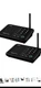 Wuloo 2 pack Wireless Intercom System 10 Channel 3 Code, WL666, W666-P3