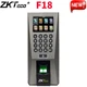 ZKTeco F18 TCP/IP Wifi ID/IC Fingerprint Time Attendance Door Access Control CA