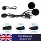 For Fodsports M1-S Pro Motorcycle Intercom Wire Microphone Speaker Earphone